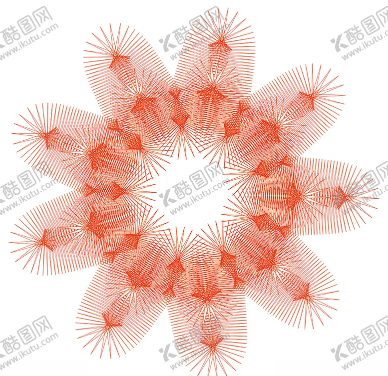 编号：43344407010600316650【酷图网】源文件下载-矢量花朵