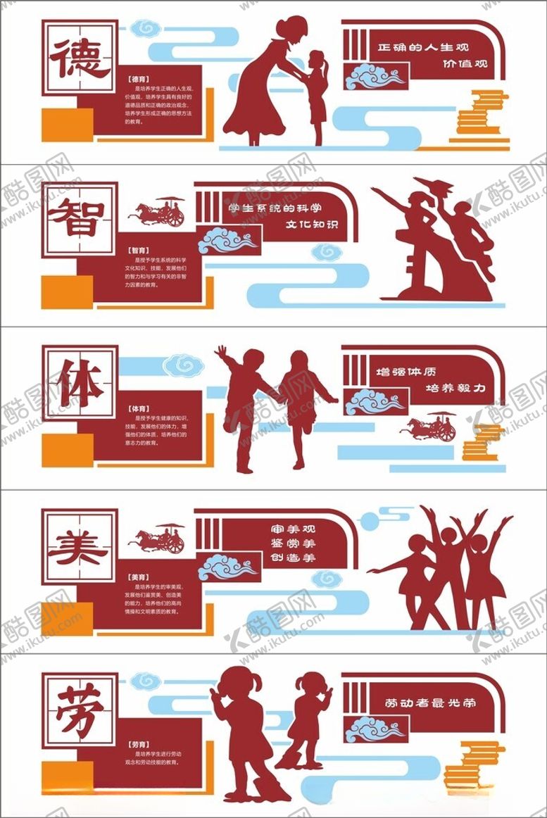 编号：12415604271142497407【酷图网】源文件下载-形象墙模板校园文化墙