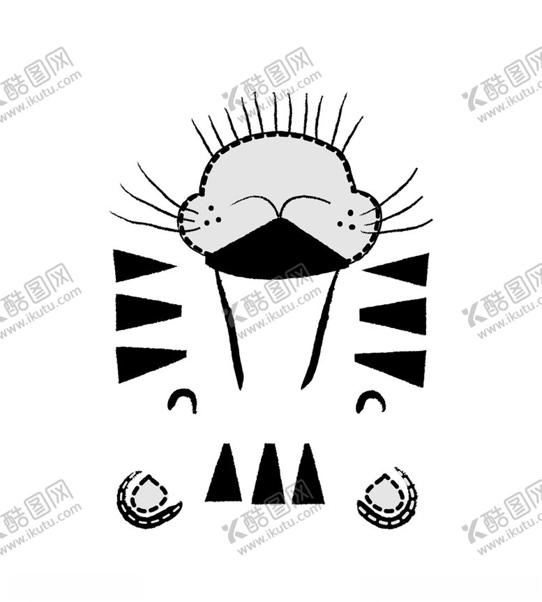 编号：71675310260905294361【酷图网】源文件下载-抽象狮子