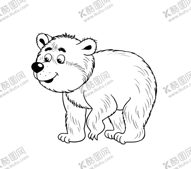 编号：75090506250417585062【酷图网】源文件下载-手绘卡通动物