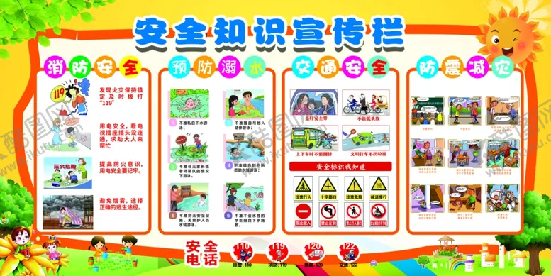 编号：39857901271910154737【酷图网】源文件下载-安全知识宣传