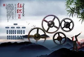 画册折页设计发展历程公司封面