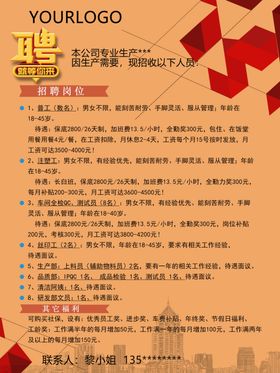 招聘KT板