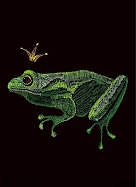 皇冠绣花
