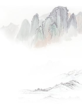 水墨山水素材