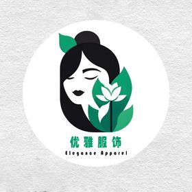 女性时尚logo图案