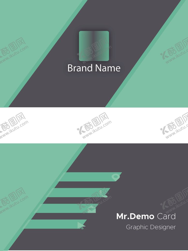 编号：54611310110819249654【酷图网】源文件下载-矢量名片模板