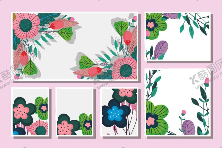 编号：88147809191125288181【酷图网】源文件下载-手绘花卉边框