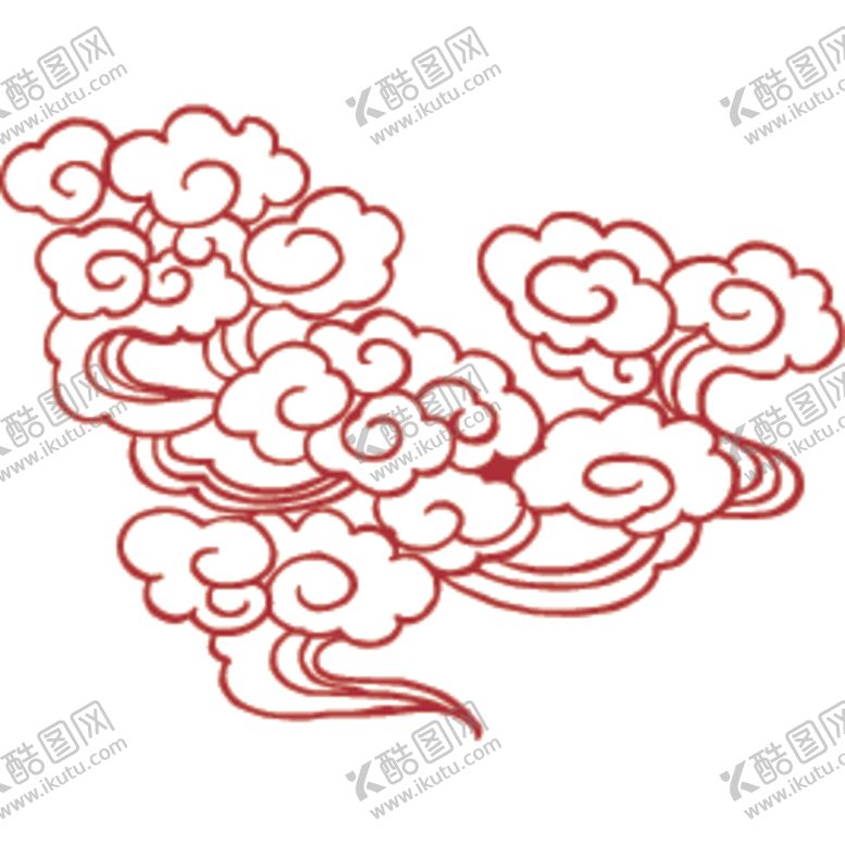 编号：71520704272327303672【酷图网】源文件下载-祥云矢量图