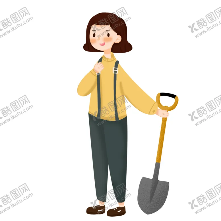 编号：57940502071356316548【酷图网】源文件下载-创意植树节女孩设计素材