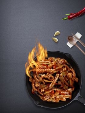 韩国美食料理设计