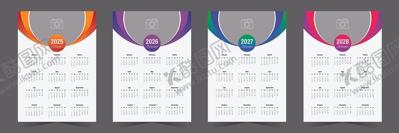 编号：75588504022257163250【酷图网】源文件下载-2026年历模板