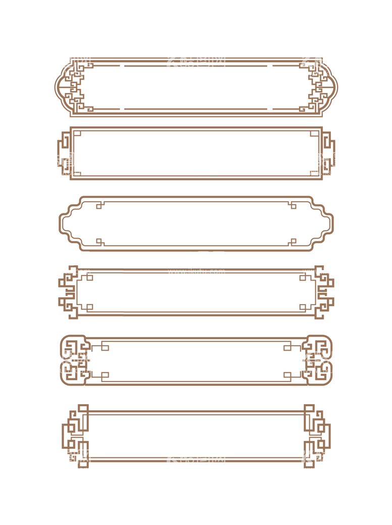 编号：07862110070619295107【酷图网】源文件下载-中式边框 