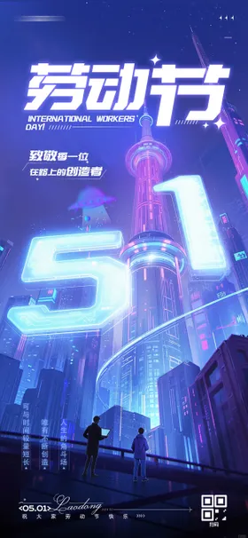 五一劳动节海报