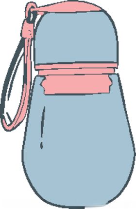 插画水杯