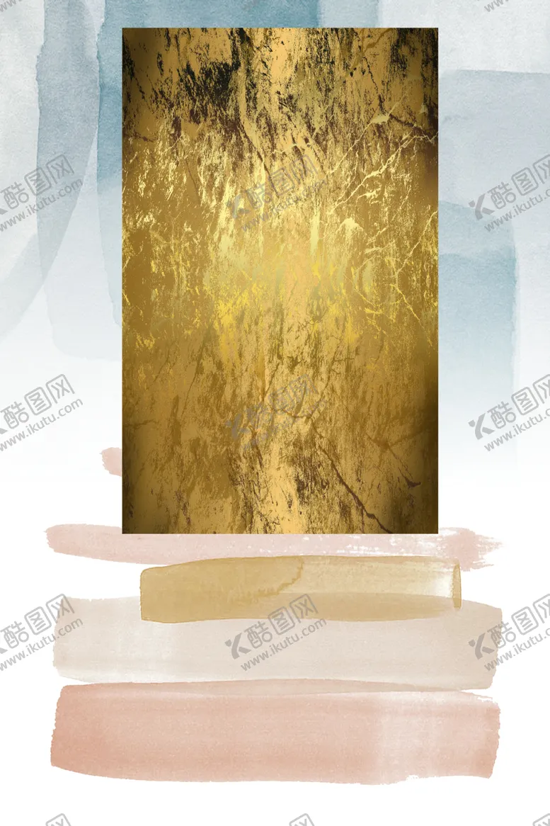 编号：41282103241733264446【酷图网】源文件下载-金箔画