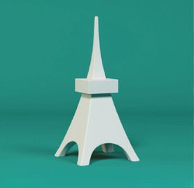 C4D模型埃菲尔铁塔建筑