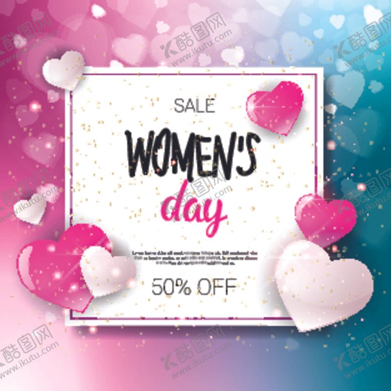 编号：95327509151234279675【酷图网】源文件下载-红色爱心背景