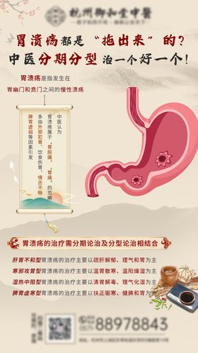 中医卵巢科普海报