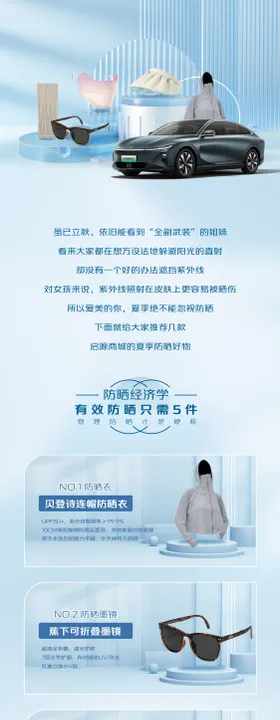 汽车商城长图专题设计