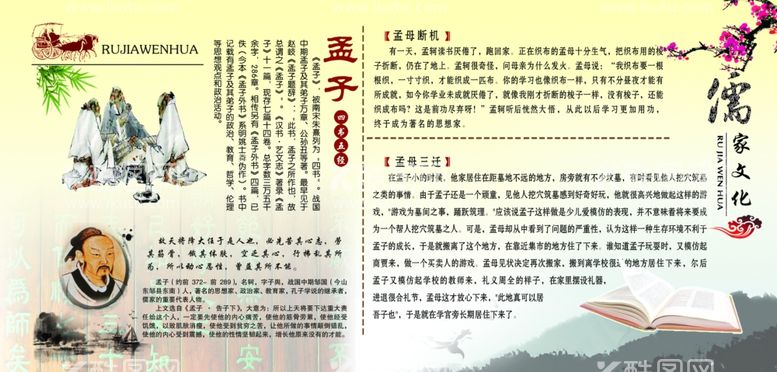 编号：83973111290024384916【酷图网】源文件下载-孟子儒家文化