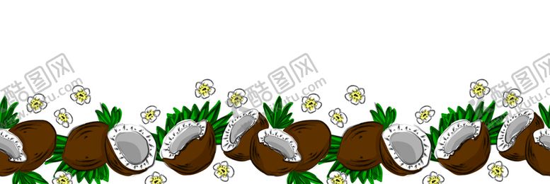 编号：75863109130406300813【酷图网】源文件下载-卡通椰子