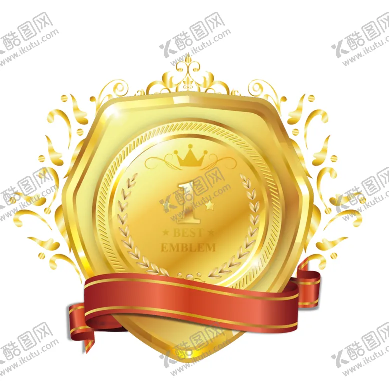 编号：23103406252322378964【酷图网】源文件下载-奖牌素材