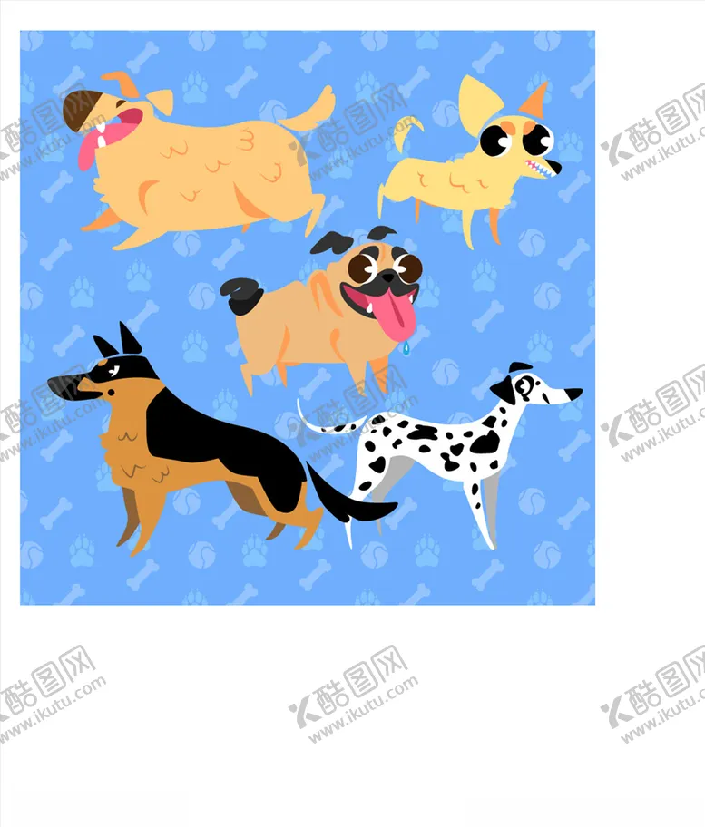 编号：11046804101923061782【酷图网】源文件下载-卡通狗