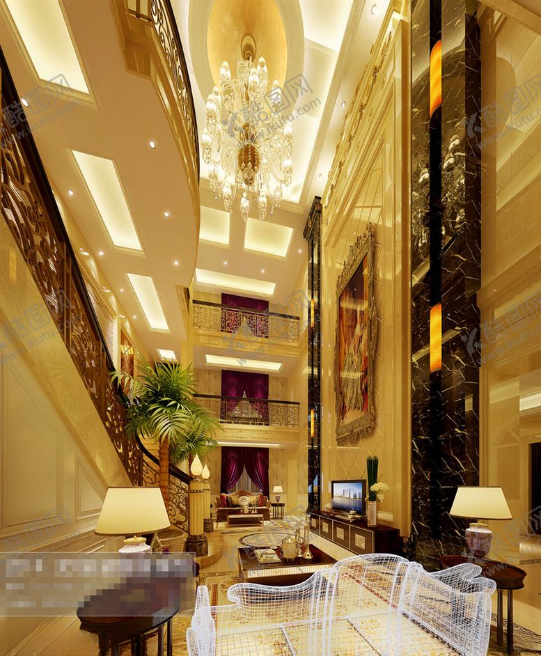 编号：28927909292351561700【酷图网】源文件下载-客厅空间