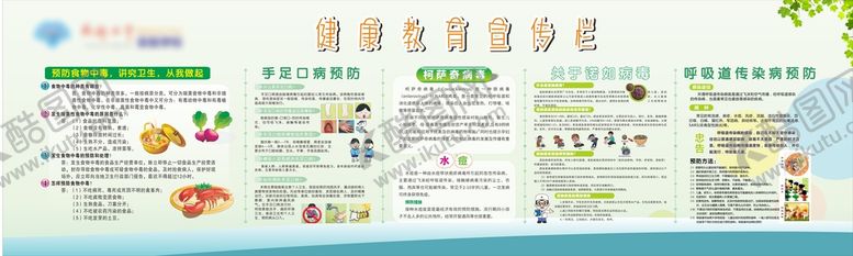 编号：80551810261824239759【酷图网】源文件下载-校园健康教育宣传栏