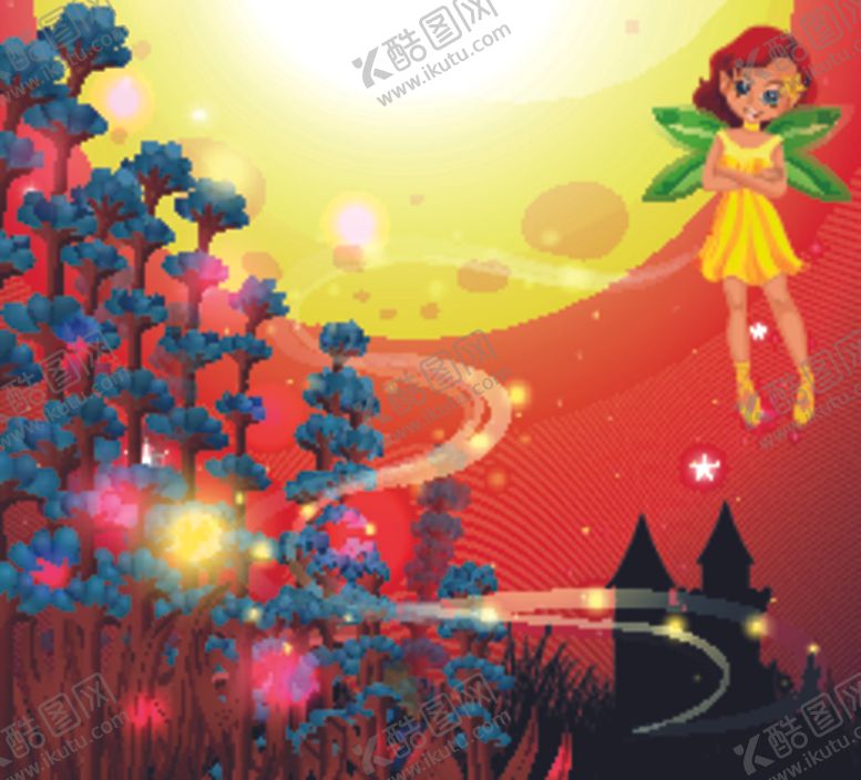 编号：74545409281936279385【酷图网】源文件下载-卡通小仙女