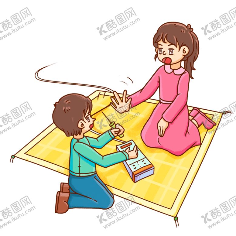 编号：66970709230431027799【酷图网】源文件下载-预防火灾人物卡通火警海报素材