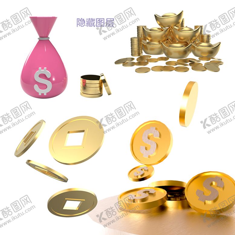 编号：26315709181245419254【酷图网】源文件下载-金币素材