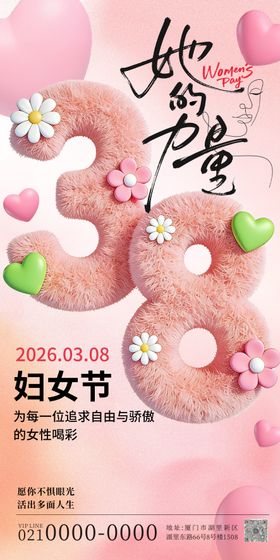 三八妇女节女神女王节节日祝福.