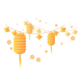 花灯会 灯笼元素 中国风素材