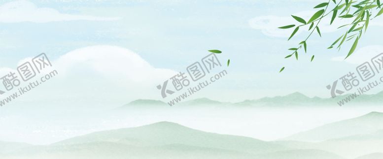 编号：26667705100428087425【酷图网】源文件下载-水墨柳条