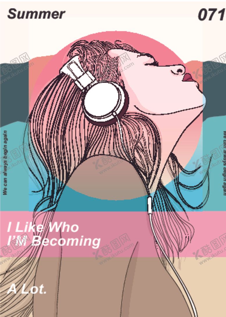 编号：62611709231810212926【酷图网】源文件下载-潮流波普风插画女孩海报