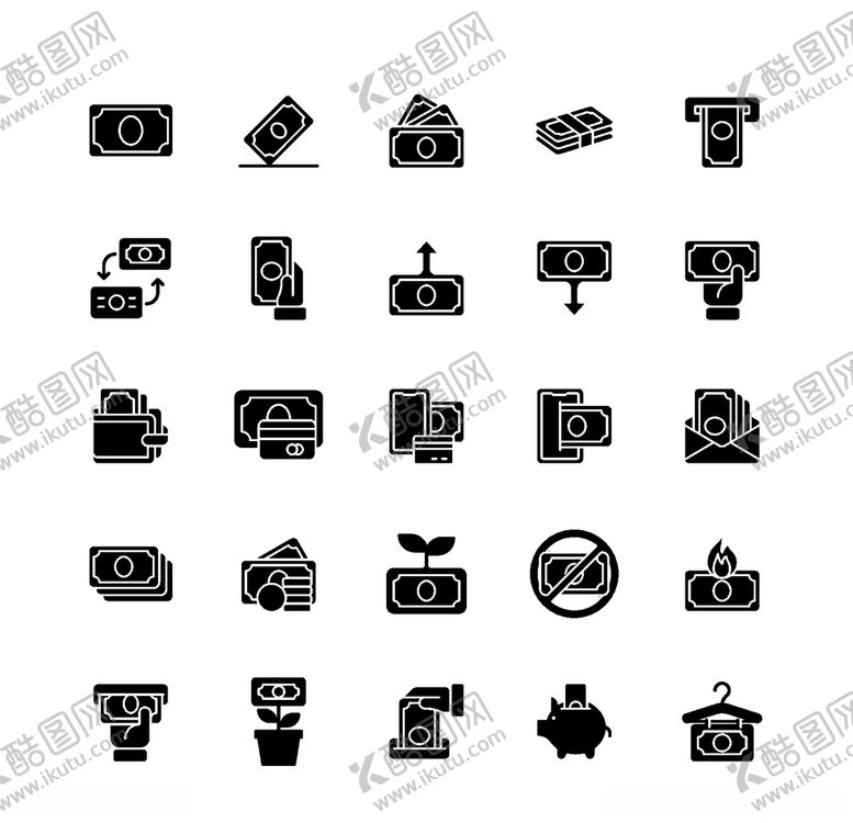 编号：22675409260808413646【酷图网】源文件下载-商务金融图标