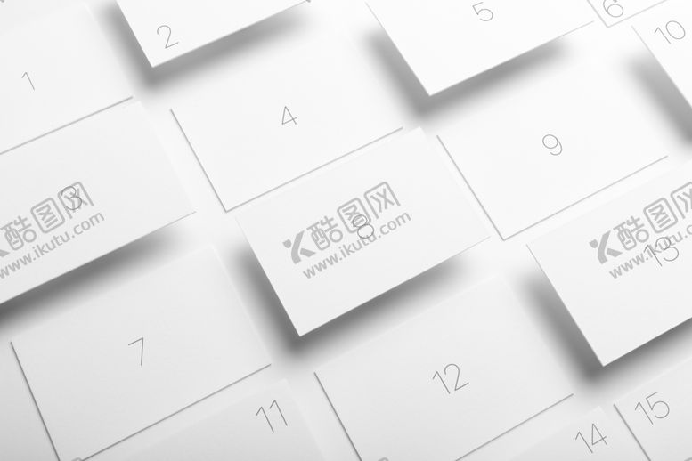 编号：27155309122142585299【酷图网】源文件下载-商务卡片名片高端样机