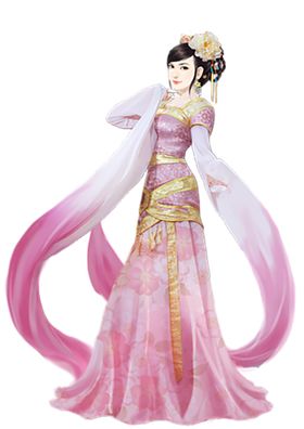 古装帅哥美女插画图片