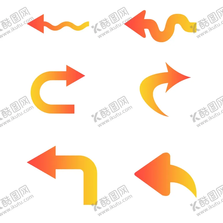 编号：60285402130306028832【酷图网】源文件下载-各种箭头图片