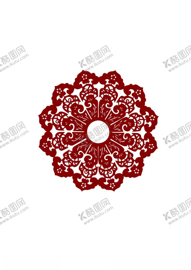 编号：85647301300207543528【酷图网】源文件下载-窗花