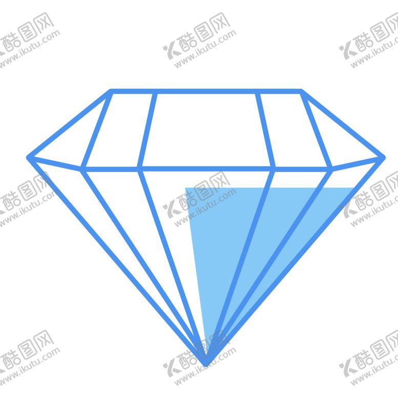 编号：16982510190931504309【酷图网】源文件下载-手绘钻石宝石水晶珠宝免扣素材