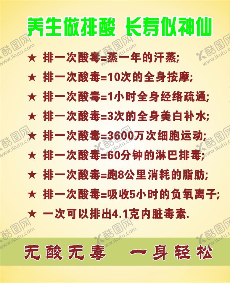 编号：59552809102100281401【酷图网】源文件下载-养生排酸