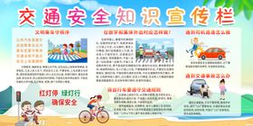 交通安全知识宣传栏