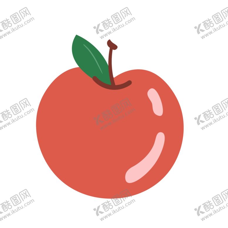 编号：79987905070140049360【酷图网】源文件下载-卡通手绘苹果素材