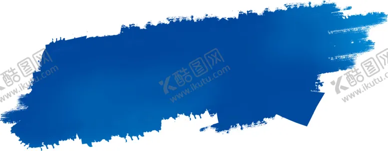 编号：35576002242153399330【酷图网】源文件下载-蓝色涂抹印记元素