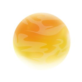 手绘中秋月亮