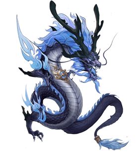 中国风金色龙元素