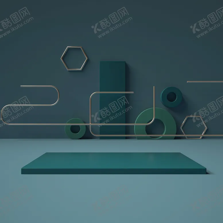 编号：25469110062010294391【酷图网】源文件下载-立体展台 